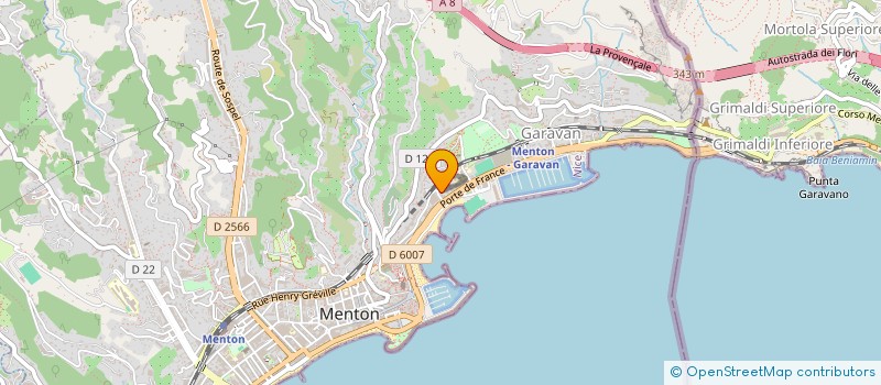 localisation de l'entreprise G.C GROUPE RENOVATION à MENTON