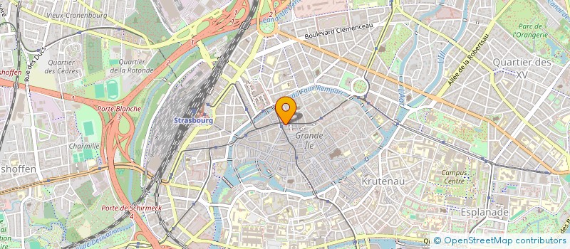 localisation de l'entreprise G.C.H. PRESTATIONS  STRASBOURG