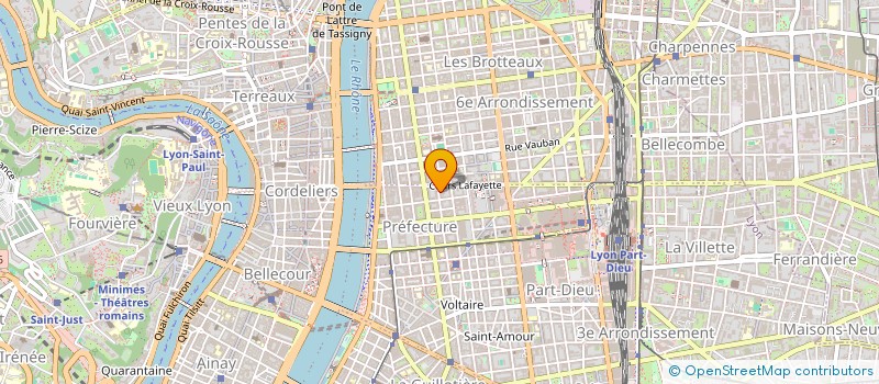 localisation de l'entreprise G.C.IMMOBILIERE  LYON