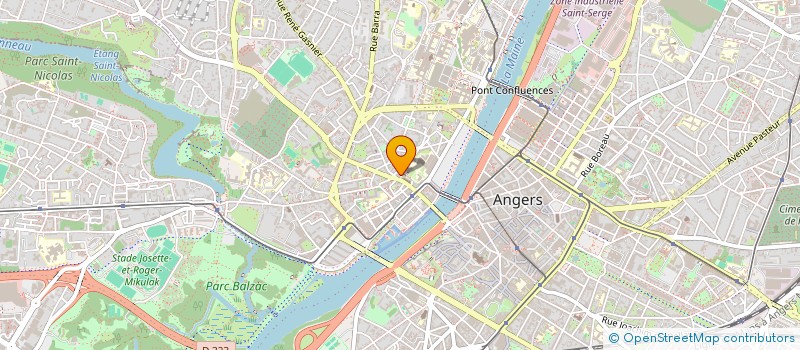 localisation de l'entreprise G&C INVEST à ANGERS