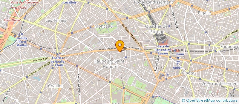 localisation de l'entreprise G C M à PARIS
