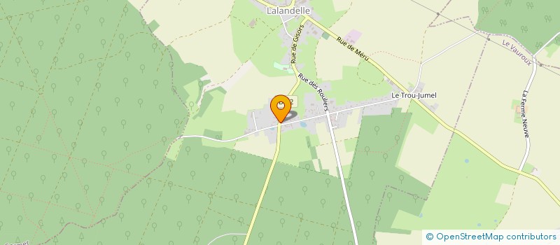 localisation de l'entreprise G.C.M.  LALANDELLE