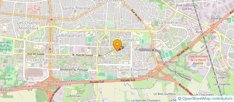 localisation de l'entreprise G.C.M.E.A  RENNES