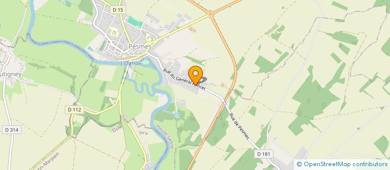 localisation de l'entreprise G.C.M.S.D.  PESMES