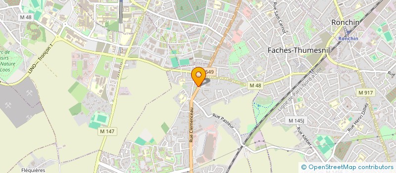 localisation de l'entreprise G.C.P.A  WATTIGNIES