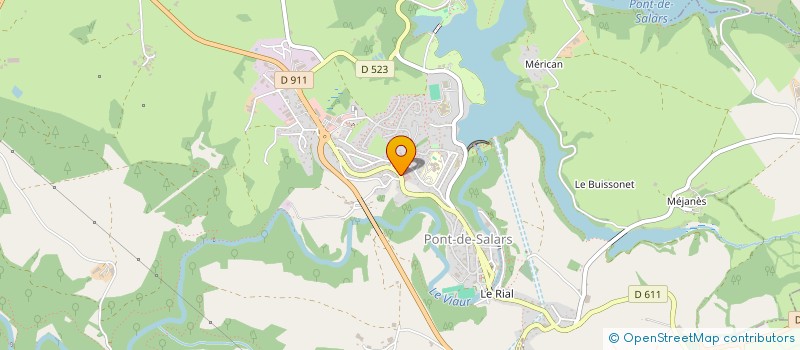 localisation de l'entreprise G C S  PONT-DE-SALARS