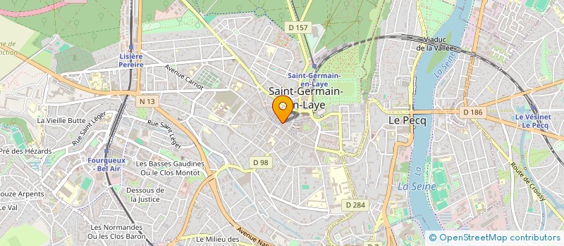 localisation de l'entreprise G.C SOLUTIONS LTD  SAINT-GERMAIN-EN-LAYE