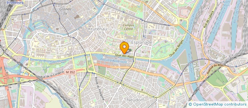 localisation de l'entreprise G C TRANSPORTS à STRASBOURG
