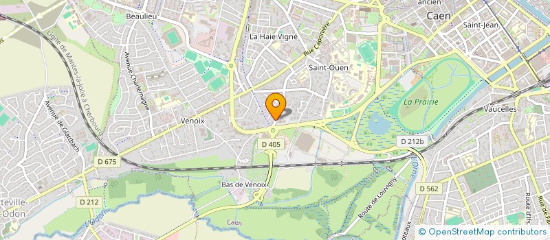 localisation de l'entreprise G CAPITAL à CAEN