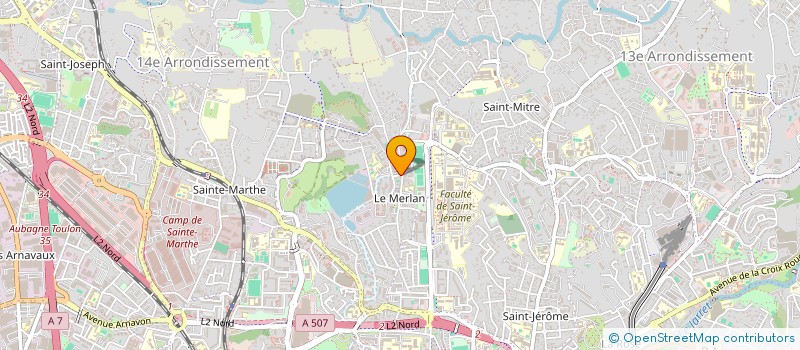 localisation de l'entreprise G'CAR  MARSEILLE