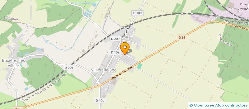 localisation de l'entreprise G CLEMIS à VILLIERS-LE-SEC