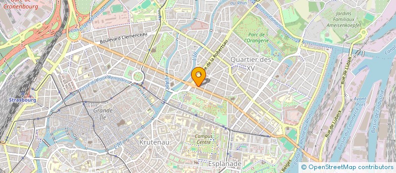 localisation de l'entreprise G CLICKE à STRASBOURG