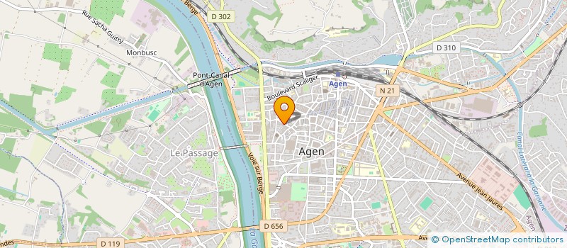 localisation de l'entreprise G-CO  AGEN