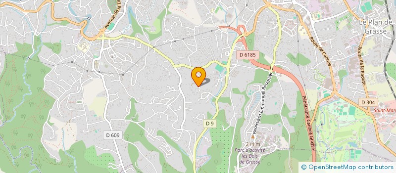 localisation de l'entreprise G CO à GRASSE