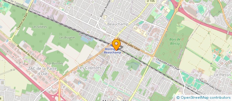 localisation de l'entreprise G & CO  MONTIGNY-LES-CORMEILLES