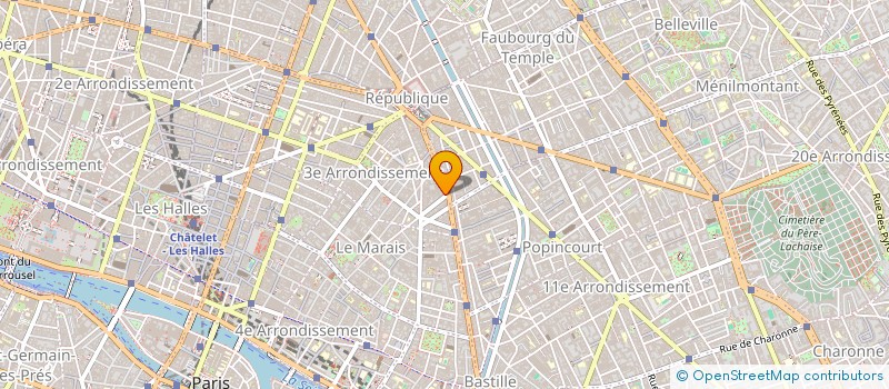 localisation de l'entreprise G. COLSON  PARIS