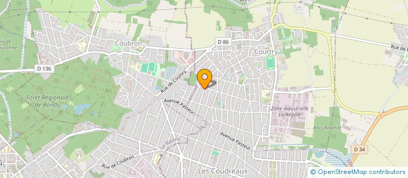 localisation de l'entreprise G COMPANY à COURTRY