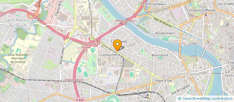localisation de l'entreprise G CONCEPTION à TOULOUSE