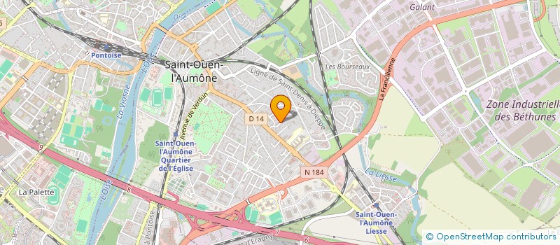 localisation de l'entreprise G-CONNECT CONSULTING à SAINT-OUEN-L'AUMONE