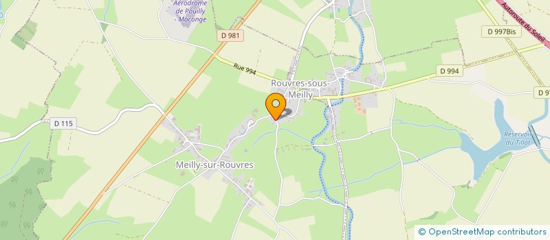 localisation de l'entreprise G-CONSTRUIT  MEILLY-SUR-ROUVRES