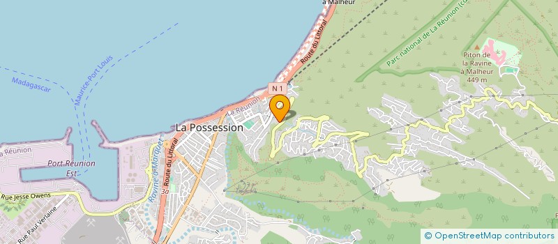 localisation de l'entreprise G CONSULT à LA POSSESSION