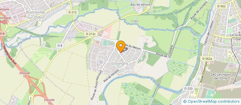 localisation de l'entreprise G'COURSES à CAEN