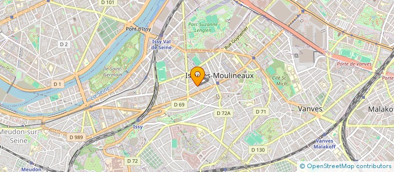 localisation de l'entreprise G. COURTOIS à ISSY-LES-MOULINEAUX