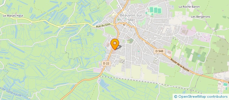 localisation de l'entreprise G&D  L'HERBERGEMENT