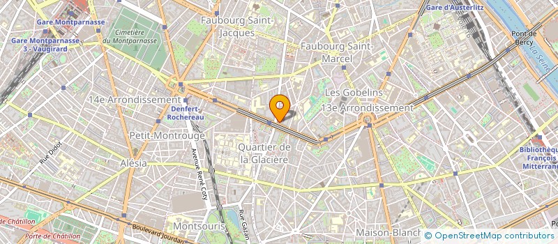 localisation de l'entreprise G D B  PARIS