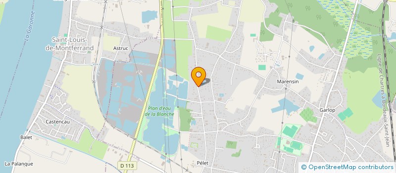 localisation de l'entreprise G D C MACONNERIE à AMBARES-ET-LAGRAVE