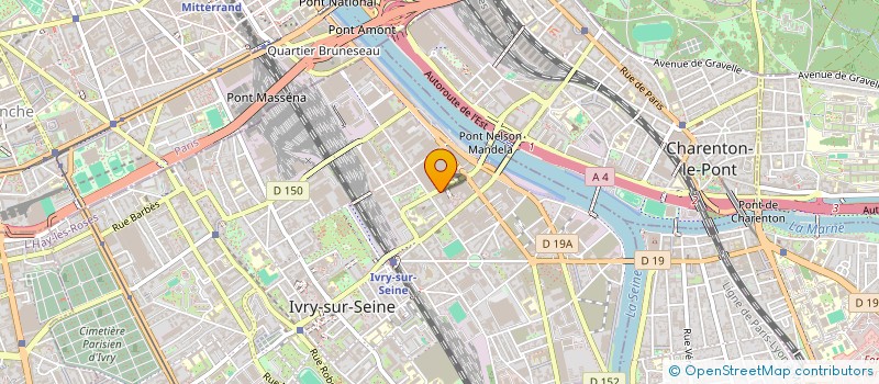 localisation de l'entreprise G & D CONCEPTS à IVRY-SUR-SEINE