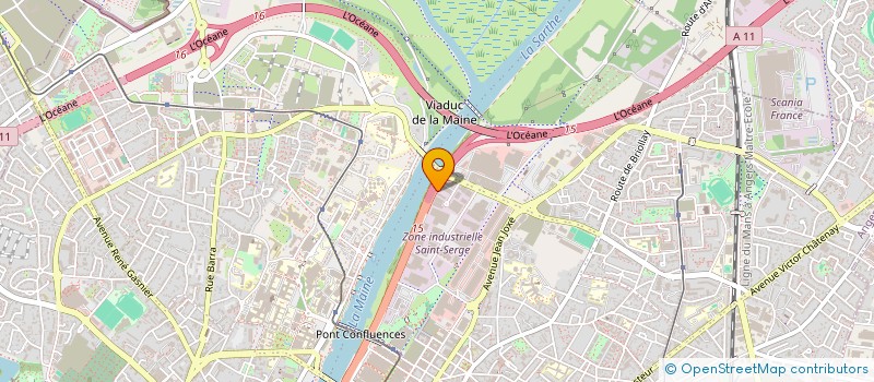 localisation de l'entreprise G D  CONSEIL  ANGERS