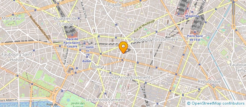 localisation de l'entreprise G.D.D. 1  PARIS