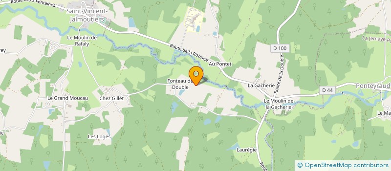 localisation de l'entreprise G.D'EMPLOYEURS  SAINT PRIVAT EN PERIGORD