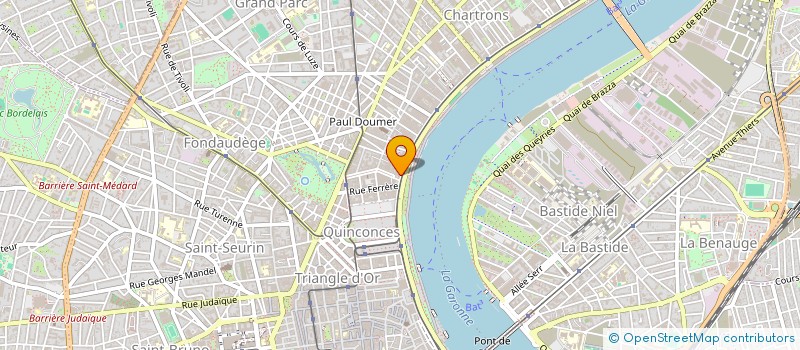 localisation de l'entreprise G D INVEST  BORDEAUX