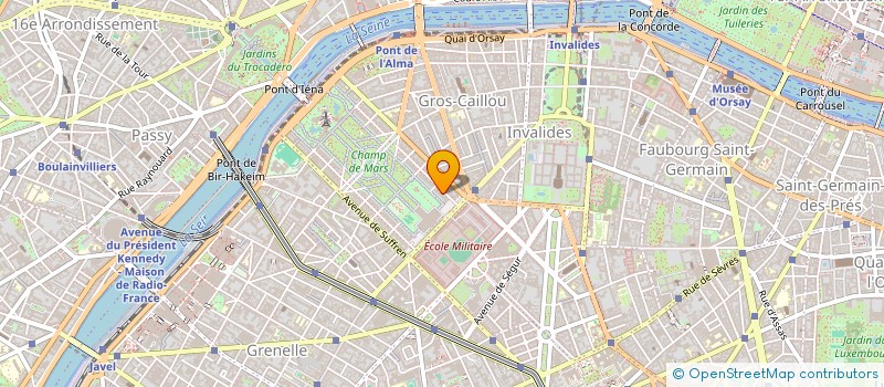 localisation de l'entreprise G.D. INVESTISSEMENT  PARIS