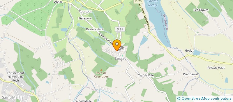 localisation de l'entreprise G.D. NEGOCE ET COURTAGE à SAN-NICOLAO