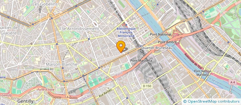 localisation de l'entreprise G.D. PARTERS DIFFUSION  PARIS