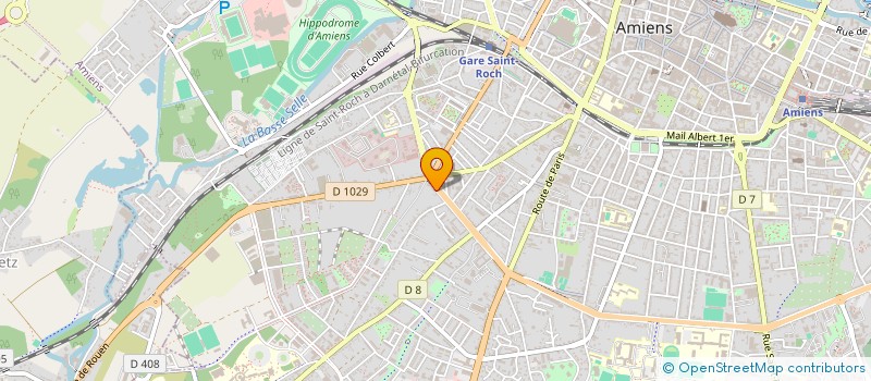 localisation de l'entreprise G D T A à AMIENS