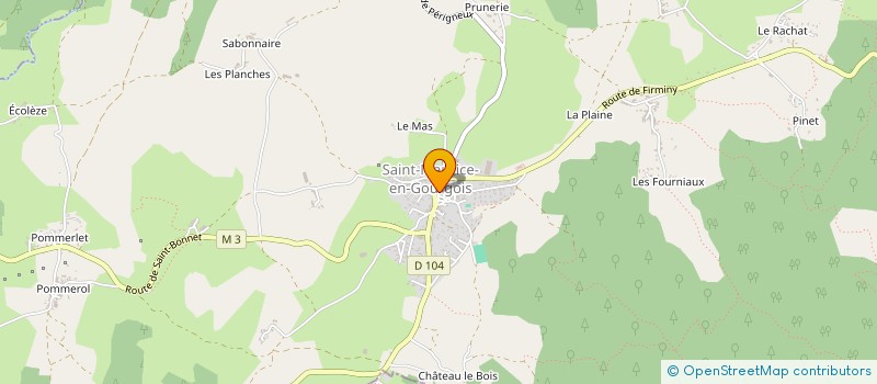 localisation de l'entreprise G.D.V.IMMO  SAINT-MAURICE-EN-GOURGOIS