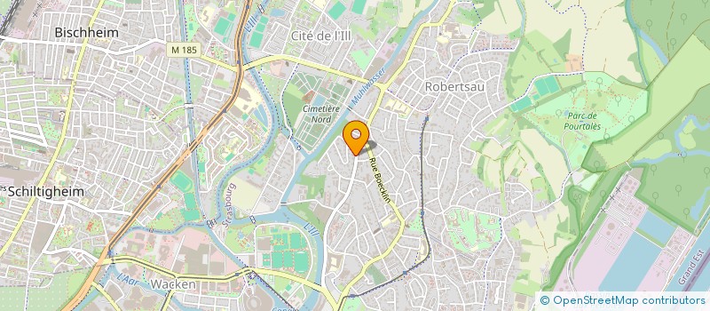 localisation de l'entreprise G DE G à STRASBOURG