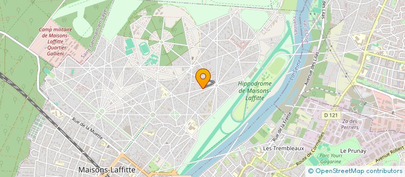 localisation de l'entreprise G DEMERLIAC SERVICES à MAISONS-LAFFITTE
