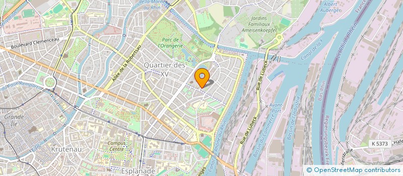 localisation de l'entreprise G&DEN  STRASBOURG