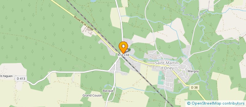 localisation de l'entreprise G.DESPAGNET  SAINT-MARTIN-D'ONEY