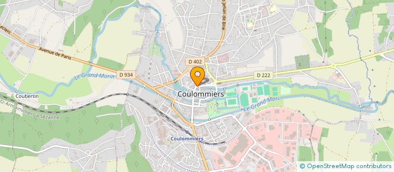 localisation de l'entreprise G DIFFUSIONS à COULOMMIERS
