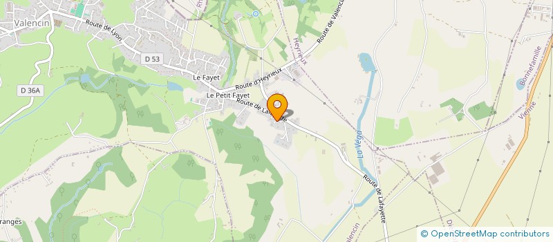 localisation de l'entreprise G.DJAC  SAINT-JUST-CHALEYSSIN