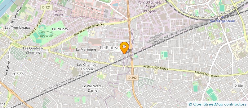 localisation de l'entreprise G-DJAMEL VTC  SARTROUVILLE