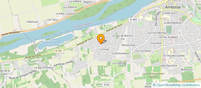 localisation de l'entreprise G DO SCI  AMBOISE