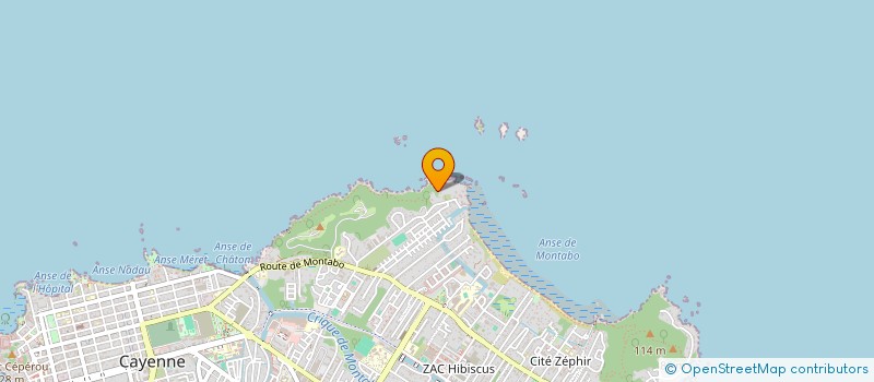 localisation de l'entreprise G DRINK 973  CAYENNE