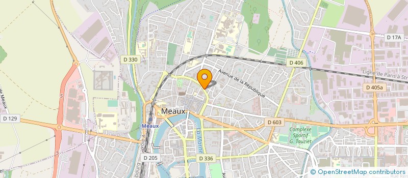 localisation de l'entreprise G.E.A à MEAUX